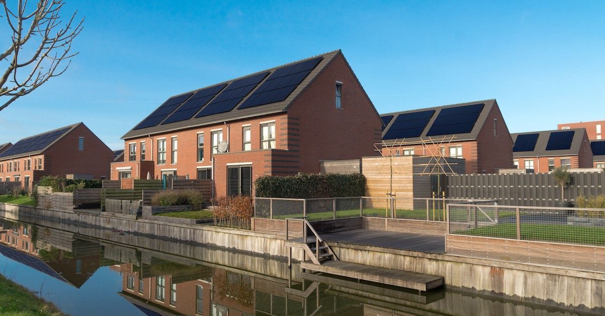 solceller på taket